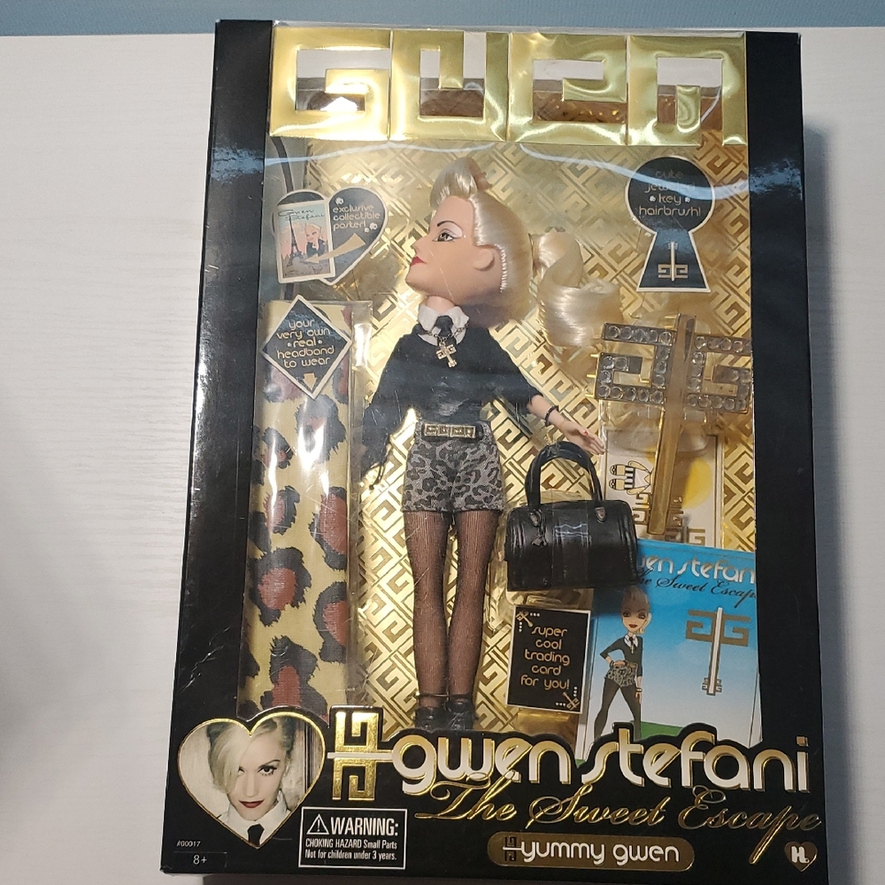 GX by Gwen Stefani Doll with Gold and Black Accents